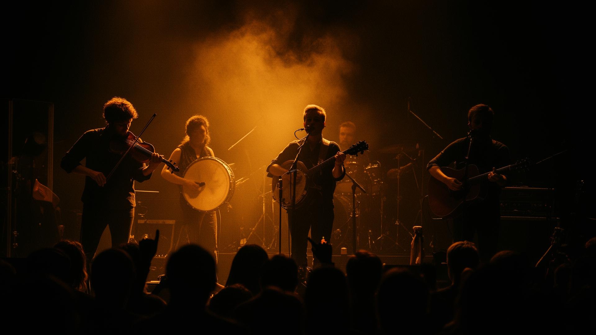 WOLFHOUND performing live
